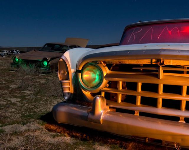 American Cars Left Alone (42 pics)