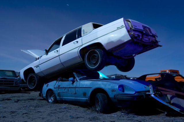 American Cars Left Alone (42 pics)