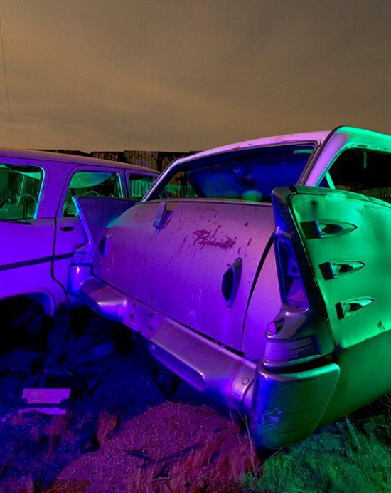 American Cars Left Alone (42 pics)