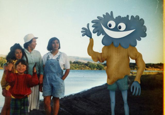 Adding Monsters to Old Images (50 pics)