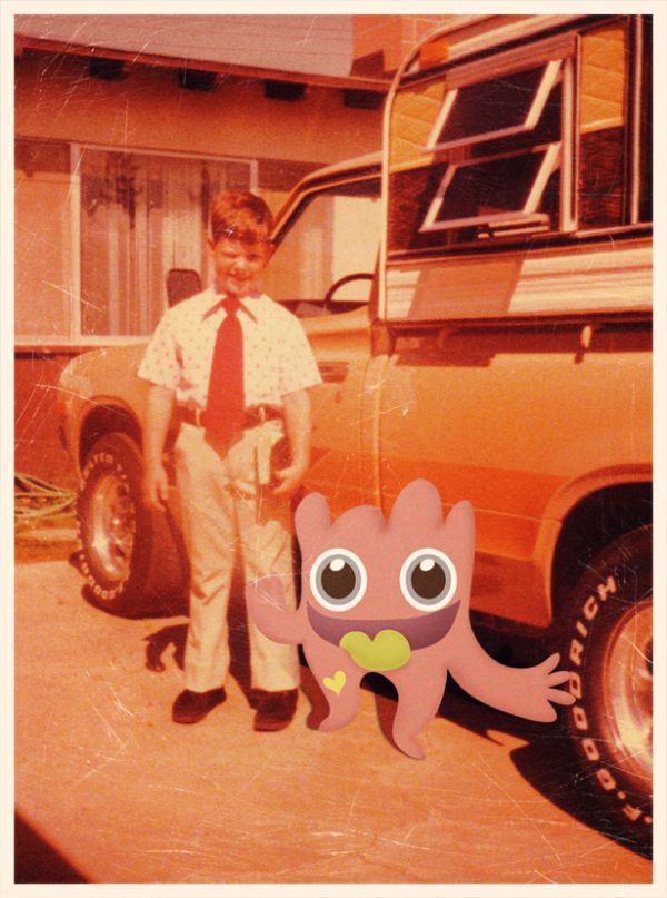 Adding Monsters to Old Images (50 pics)