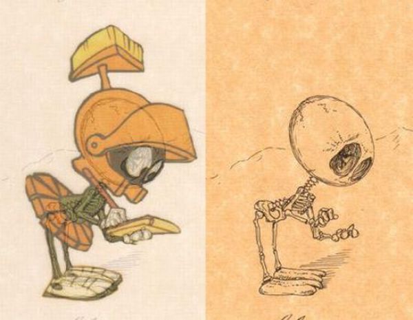 Funny Anatomy of Cartoon Characters (21 pics)