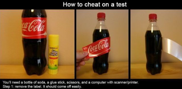 The Easiest Ways to Cheat on Your Test (20 pics)