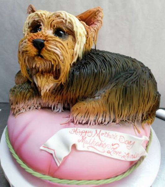 Cool Cakes in the Form of Dogs (12 pics)