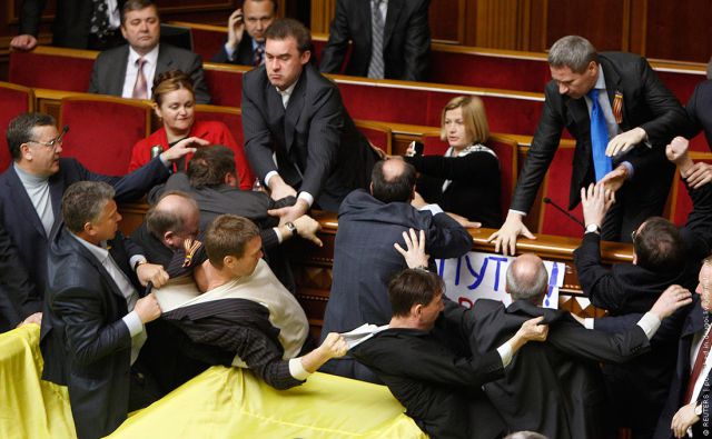 “Fight Club” at the Ukrainian Parliament (22 pics)