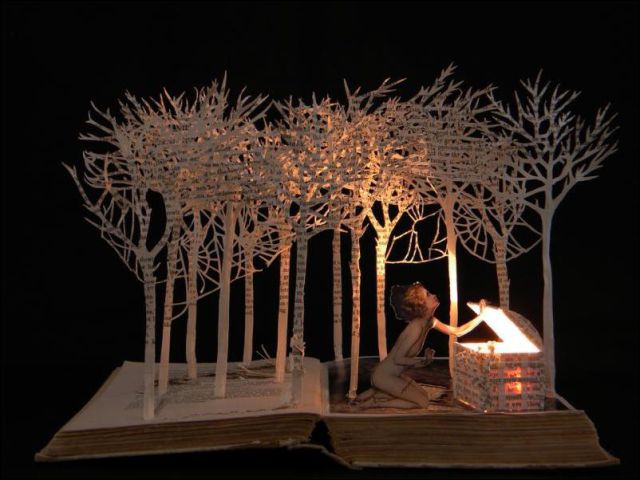 Book Sculptures (22 pics) - Izismile.com