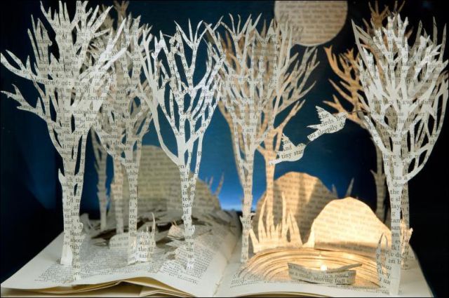 Book Sculptures (22 pics) - Izismile.com