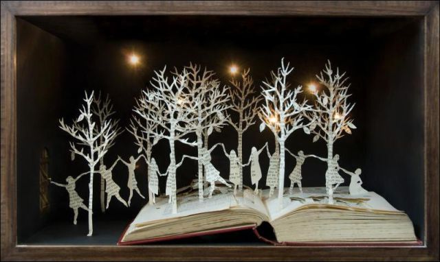 Book Sculptures (22 pics) - Izismile.com