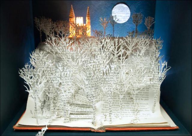 Book Sculptures (22 pics) - Izismile.com