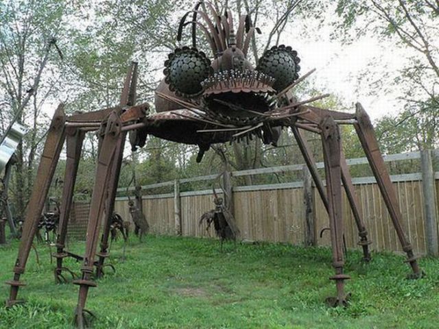 Park Full of Awesome Steampunk Sculptures (23 pics)