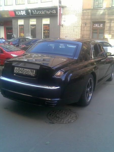 Russian Rolls Royce Wrecks (4 pics)