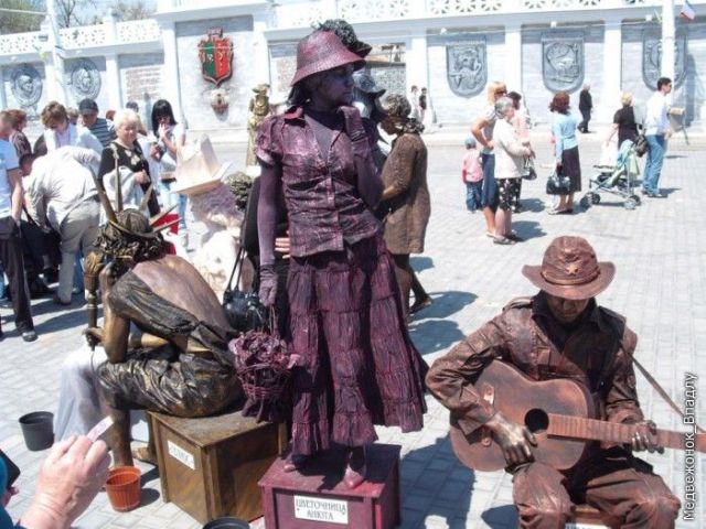 Ukrainian Living Statues Contest (57 pics)