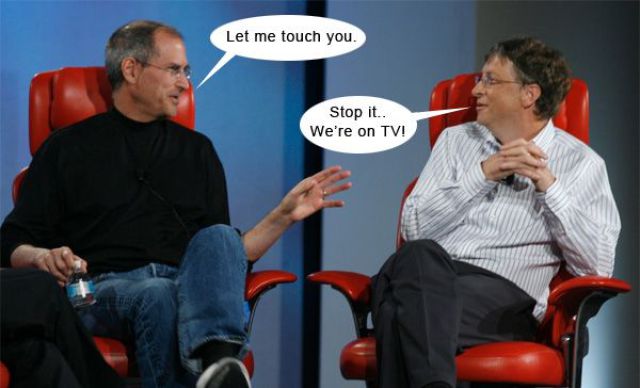 Some Humor from Bill Gates and Steve Jobs (24 pics) Izismile com