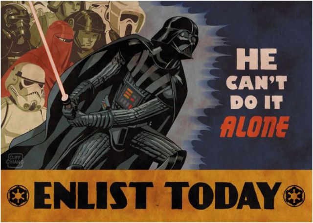 Awesome Propaganda Posters with Star Wars Theme (10 pics)