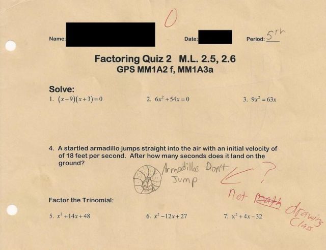 Unusual Exam Answers (39 pics)