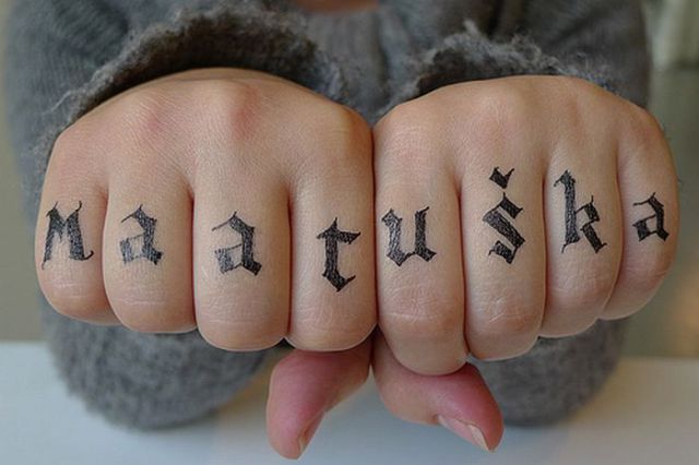 Amazing Typographic Tattoos (23 pics)