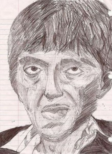 When Fans Draw Portraits of Celebrities (100 pics)