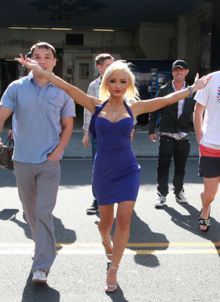 Tila Tequila Is Looking for Attention as Always Using Some Half Naked Dude (9 pics)