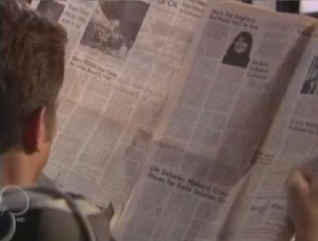 Newspapers in TV Shows (34 pics)