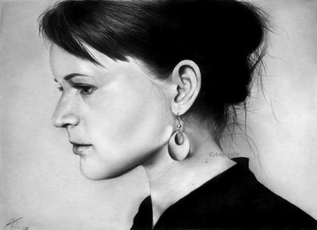 Beautiful Pencil Drawings of Women (54 pics) - Izismile.com