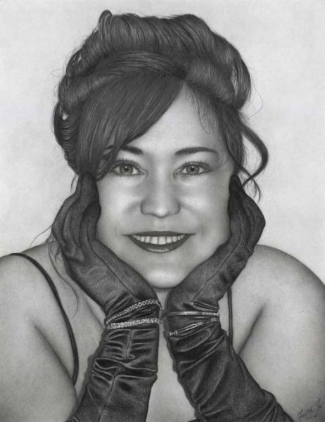 Beautiful Pencil Drawings of Women (54 pics)