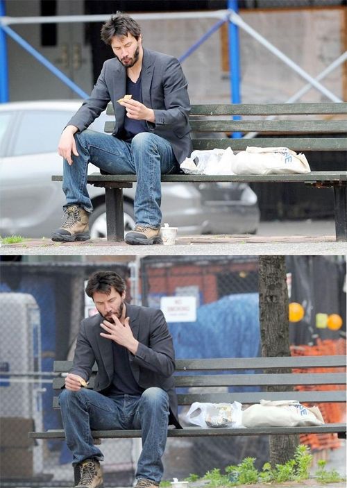Sad Keanu Reeves (42 pics)