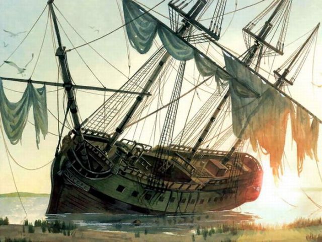 Paintings with Ships (27 pics)