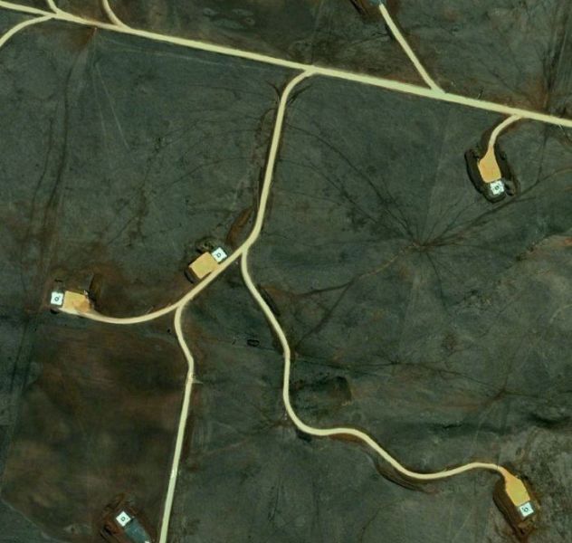 Giant USB Cable Monster Spotted on Google Maps (4 pics)