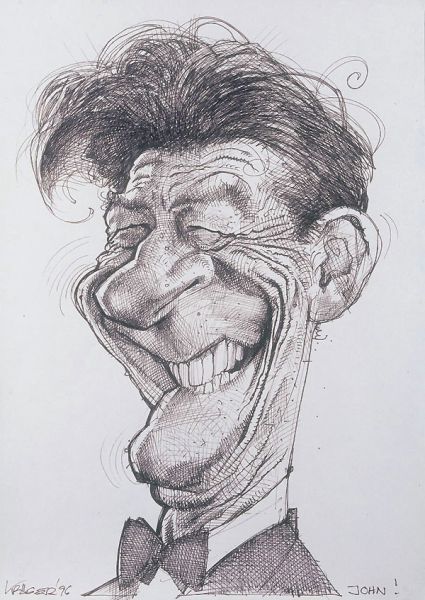 Drawings and Caricatures of the Famous (76 pics)