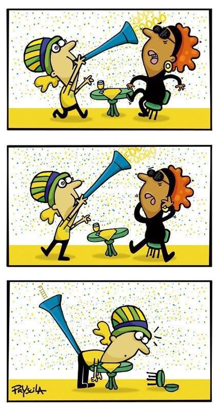 Funny Pictures about Those Annoying Vuvuzelas!! (41 pics)