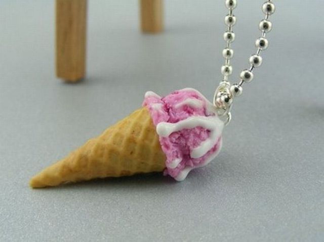 Earrings and Pendants in the Form of Food (33 pics)