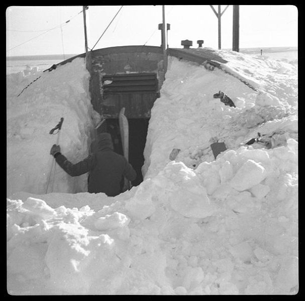 Rare Black and White Photos of the North Pole Expedition (25 pics)