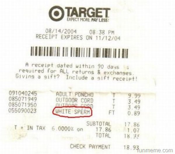 Hilarious Wins and Fails in Receipts (40 pics)