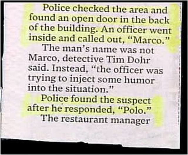 Hilarious Police Blotters (30 pics)