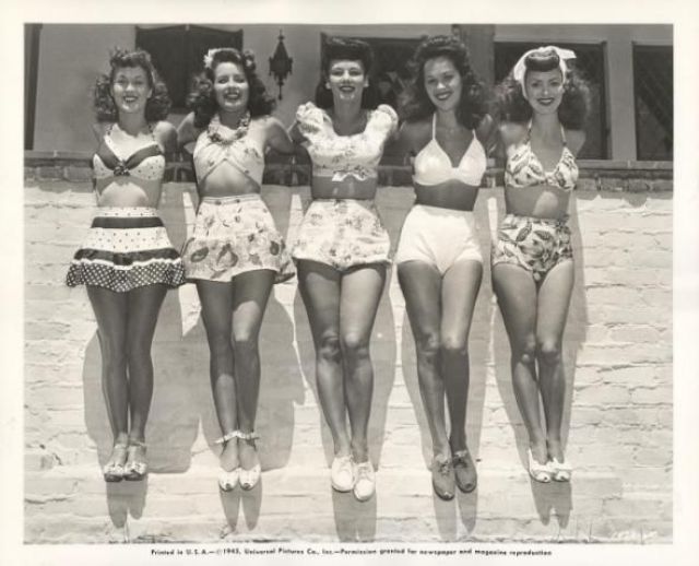 History of Swimwear (73 pics)