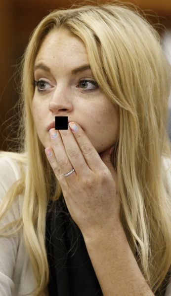 Lohan Went Nuts (8 pics)