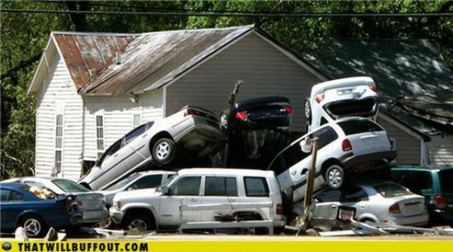 Cars In Hilarious And Weird Situations 83 Pics