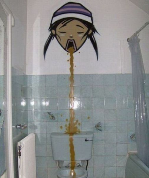 "Art" in the Toilets (51 pics)