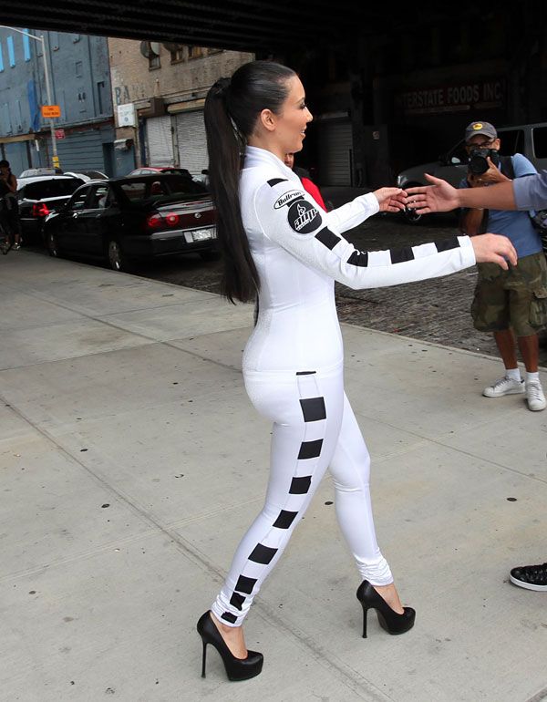 kim kardashian jogging suit