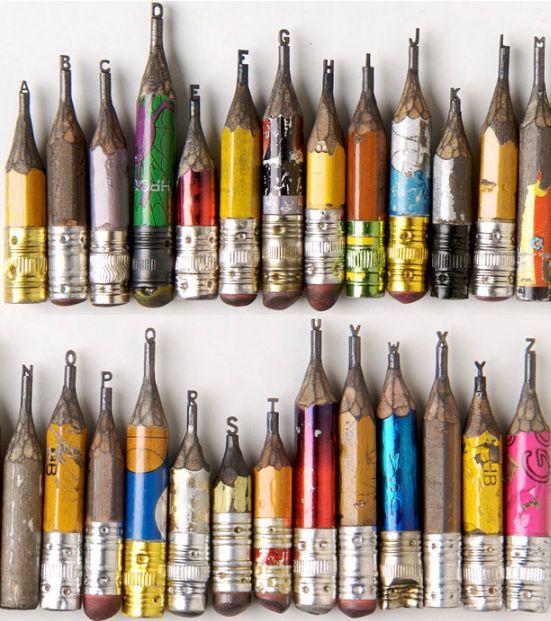 Creative Pencil Sculptures (17 pics)