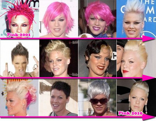 Famous Hair Transformations (12 pics)