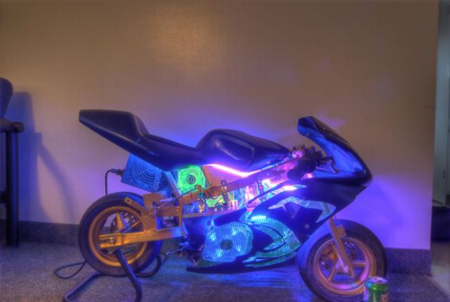 Motorcycle and Computer Two in One (33 pics)