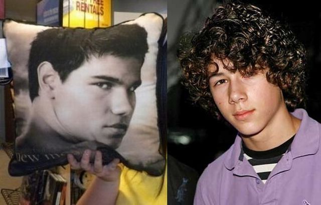 Taylor Lautner and Nick Jonas Have Twins (2 pics)