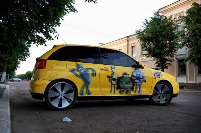 Futurama Car Tuning (12 pics)