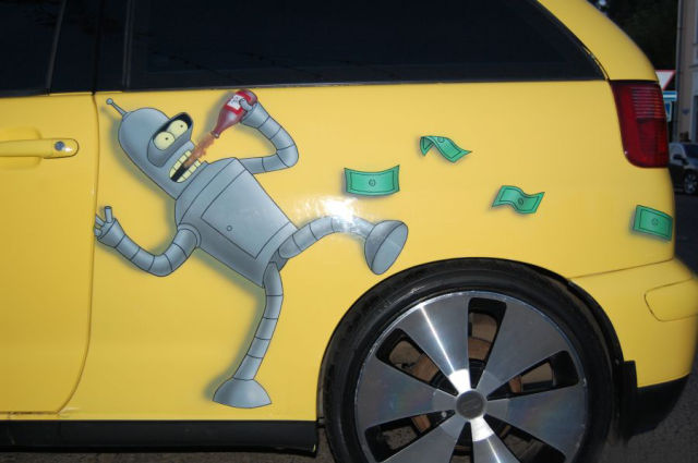 Futurama Car Tuning (12 pics)