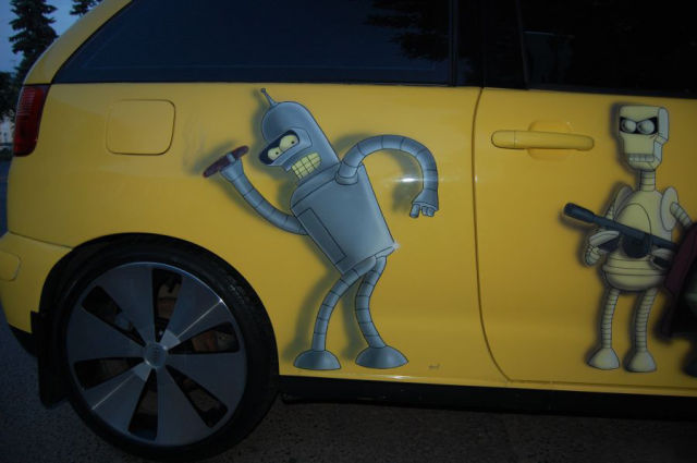 Futurama Car Tuning (12 pics)