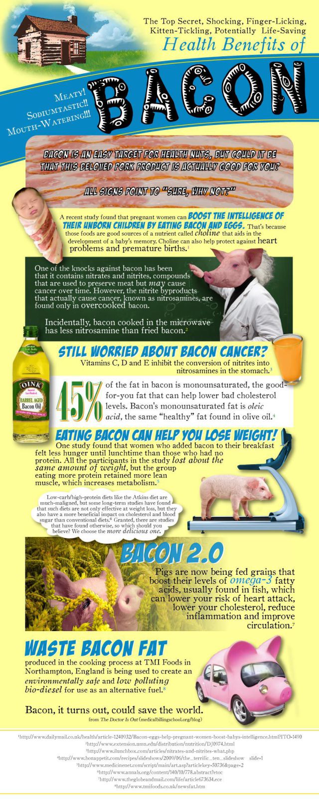 The Health Benefits of Bacon (1 pic)