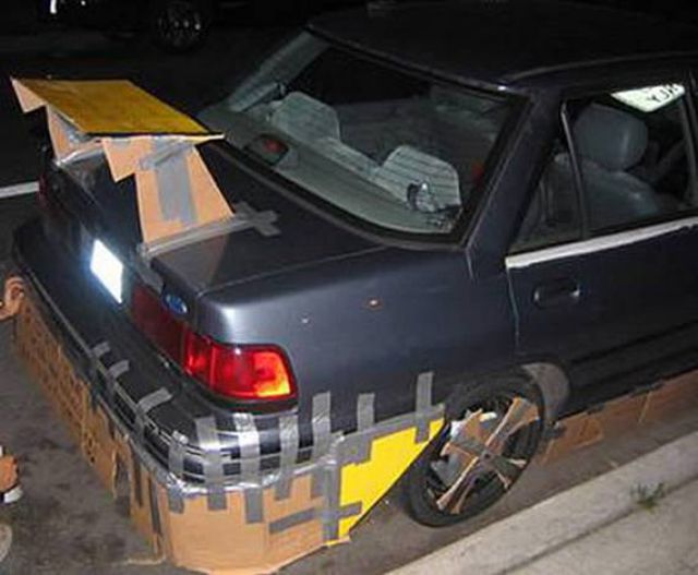 Ridiculous Car Spoilers (15 pics)