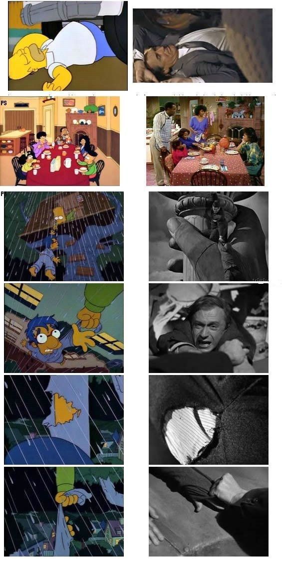 Oldie of the Day. The Simpsons and Classic Movies (11 pics)
