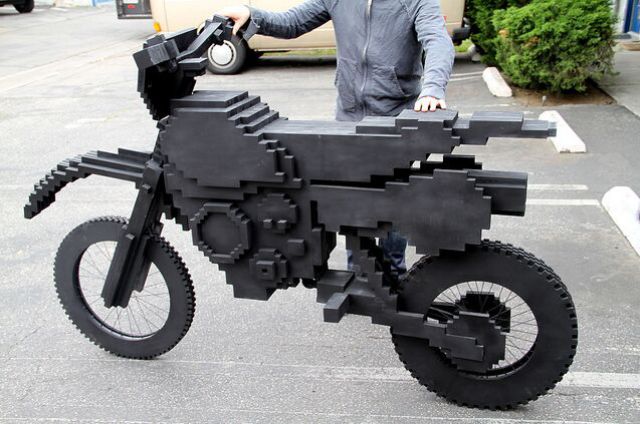 Cool Pixel Bike (40 pics)